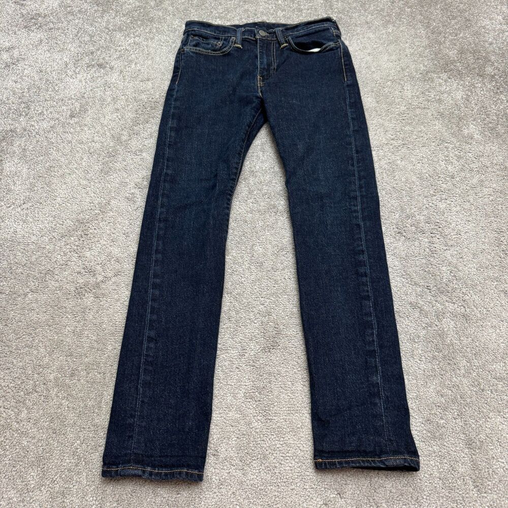 Levi's 519 Extreme Skinny Fit Denim Jeans Mens 29x30 Blue Dark Wash Stretch